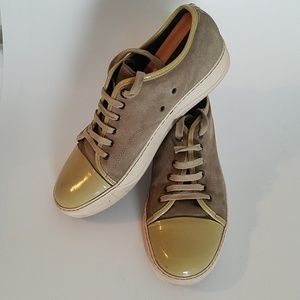 Lanvin Sneakers Tan 8 Excellent!